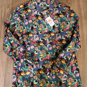 ETON Florat long sleeve